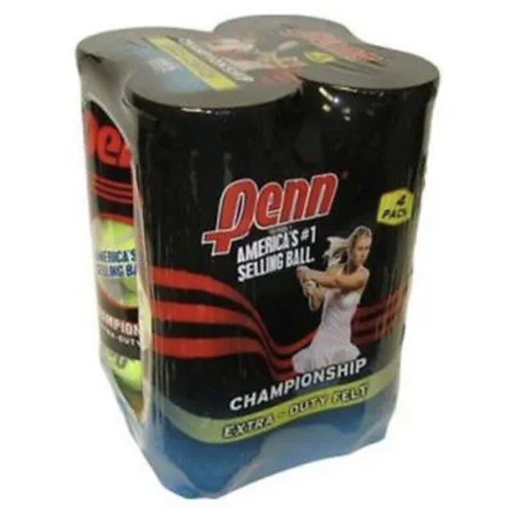 Penn Championship Extra Duty High Altitude Tennis Balls - 4pk
